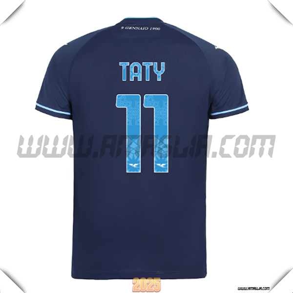 Terzo Maglia Calcio SS Lazio TATY #11 2025 2026 Blu Marina