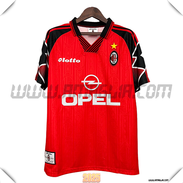 Maglia da AC Milan Edizione Speciale Retro Rosso 1997/1998