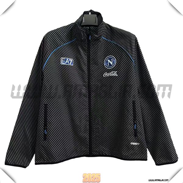 Giacca A Vento Naples Nero 2025 2026