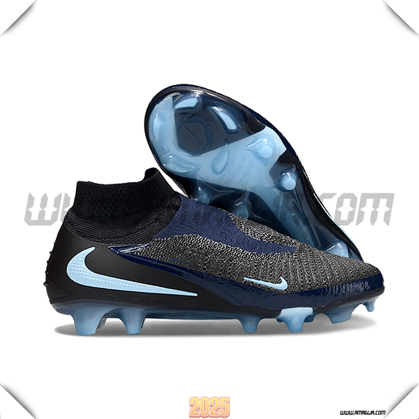 Nike Scarpe Da Calcio Phantom GX III Elite FG Nero/Blu -02