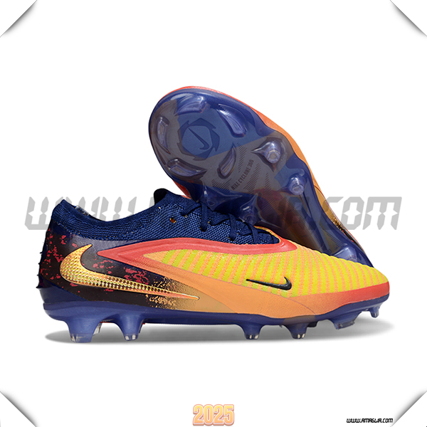 Nike Scarpe Da Calcio Phantom GX III Elite FG Giallo/Nero/Blu