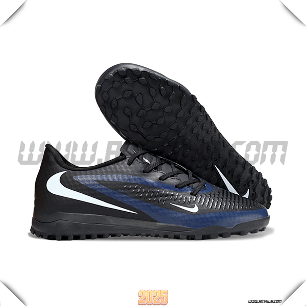 Nike Scarpe Da Calcio Phantom 6 Low Academy "Erling Haaland" Nero/Blu/Bianco