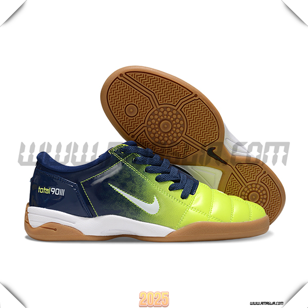 Nike Scarpe Da Calcio T90 IC Blu/Verde