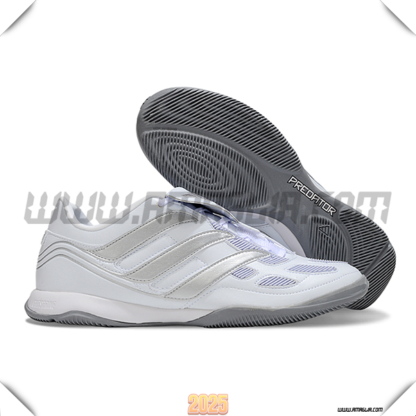 Adidas Scarpe Da Calcio PREDATOR 25 ELITE IC BOOTS Bianco/Grigio