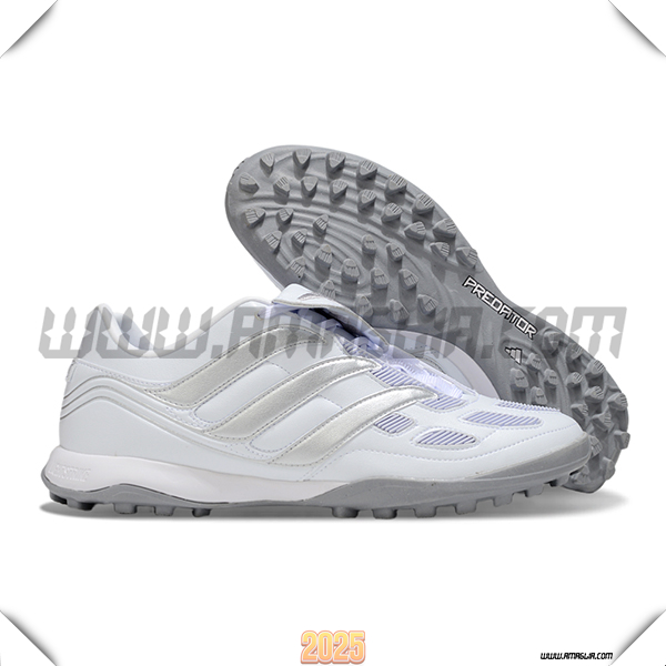 Adidas Scarpe Da Calcio PREDATOR LEAGUE FT TURF Bianco/Grigio
