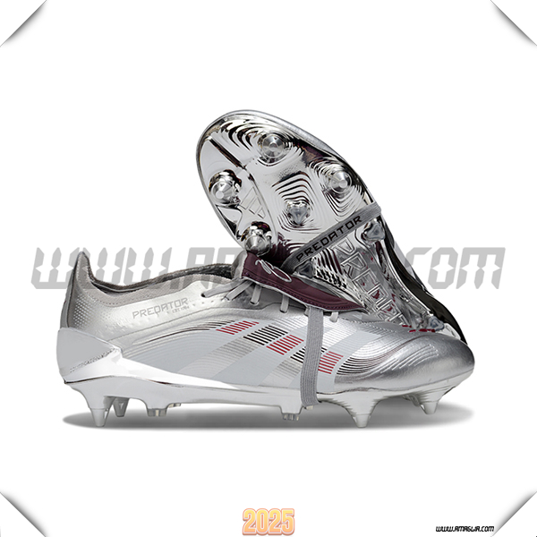 Adidas Scarpe Da Calcio 25 Predator Elite Tongue SG Grigio