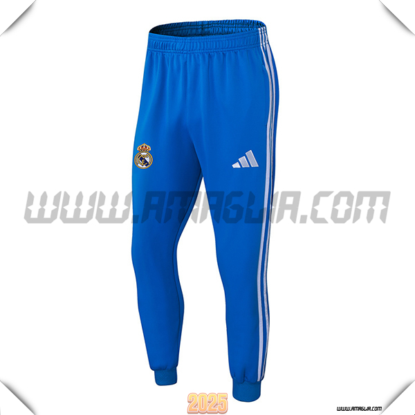 Pantaloni Da Allenamento Real Madrid Blu 2025 2026