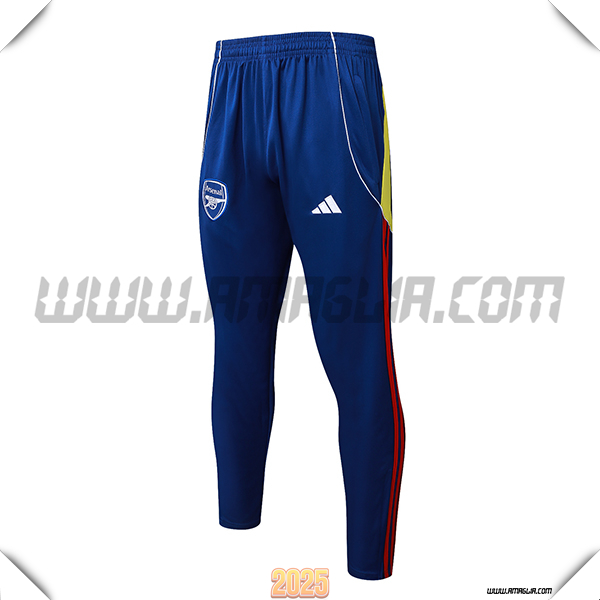 Pantaloni Da Allenamento Arsenal Blu/Giallo/Rosso 2025 2026
