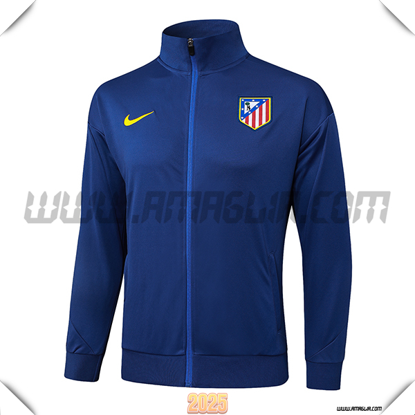 Giacca Calcio Atletico Madrid blu navy 2025 2026