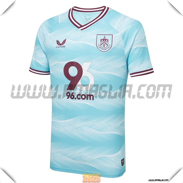 Nuovo Maglia da Burnley Seconda 2025 2026 Blu