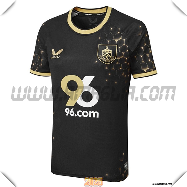 Nuovo Maglia da Burnley Terzo 2025 2026 Nero