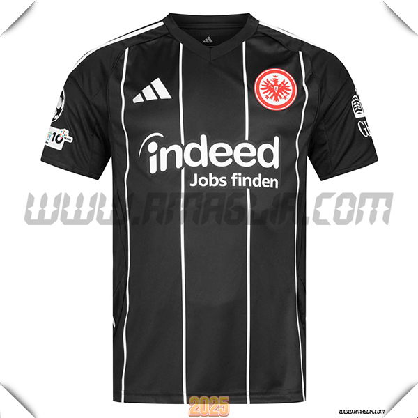 Nuovo Maglia da Eintracht Frankfurt Champions League Nero 2025 2026