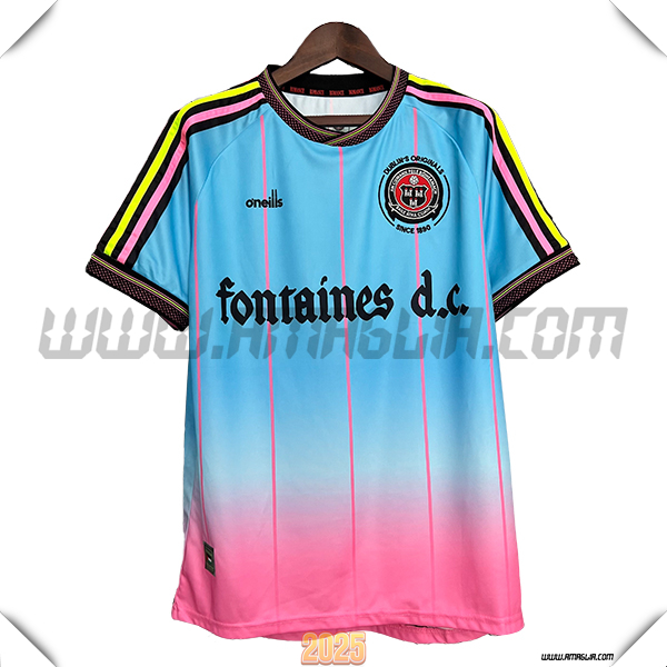 Nuovo Maglia da Bohemian FC Terzo 2025 2026 Rosa/Blu