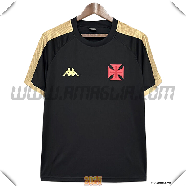 Maglia Calcio CR Vasco Da Gama Edizione Speciale Nero 2025 2026