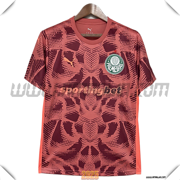 Maglia Calcio Portiere Palmeiras Rosso 2025 2026