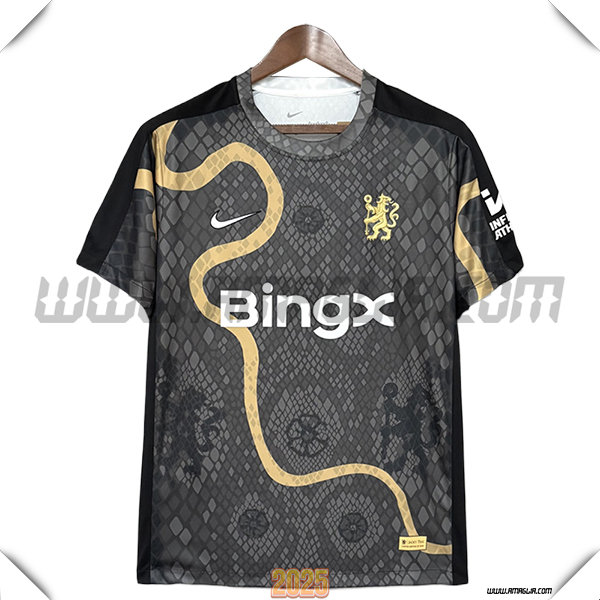 Maglia Calcio FC Chelsea Edizione Speciale Grigio 2025 2026