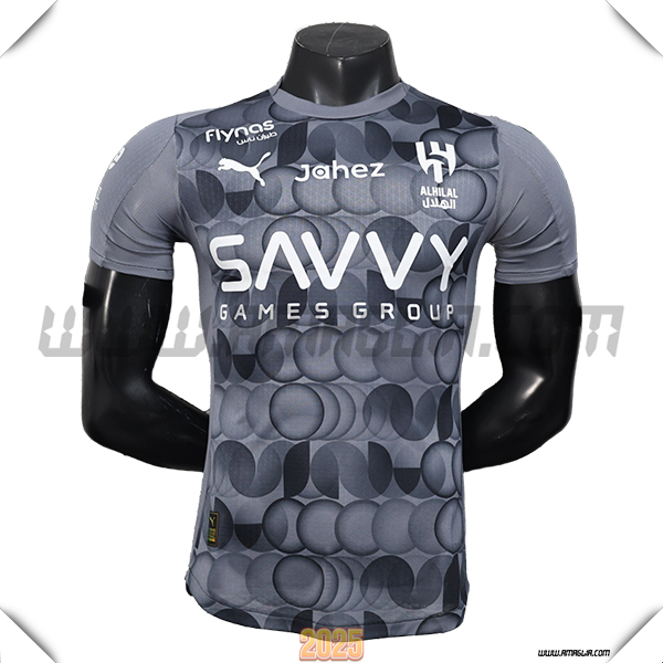 Nuovo Maglia da Al-Hilal Terzo 2025 2026 Blu Marina