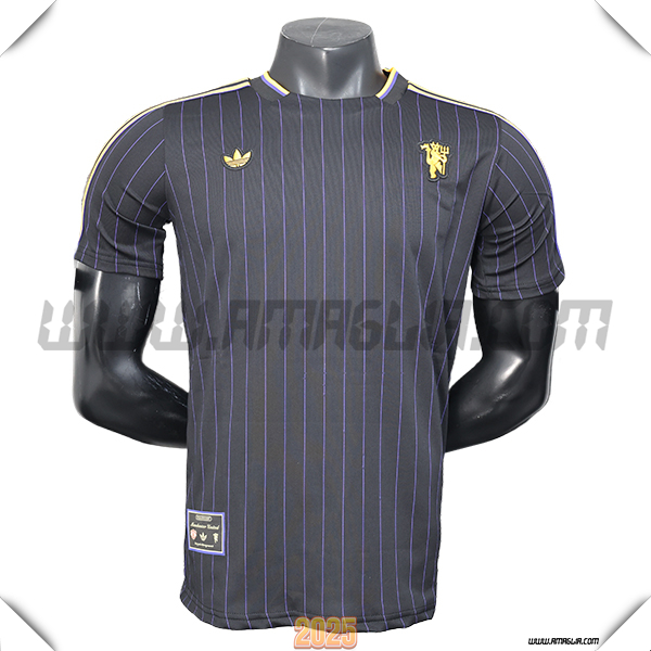 Maglia Calcio Manchester United Edizione Speciale Nero 2025 2026