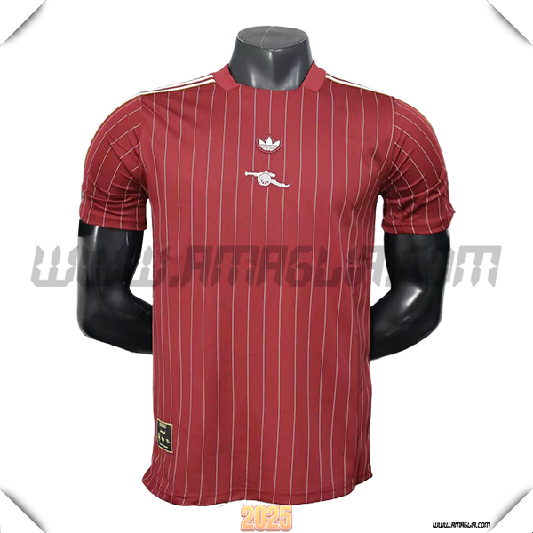 Maglia Calcio FC Arsenal Edizione Speciale Rosso 2025 2026