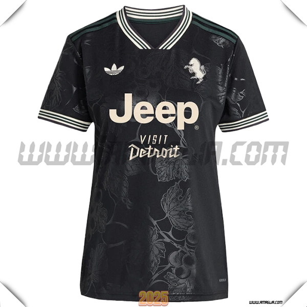 Nuovo Maglia da Juventus Donne Terzo 2025 2026 Nero