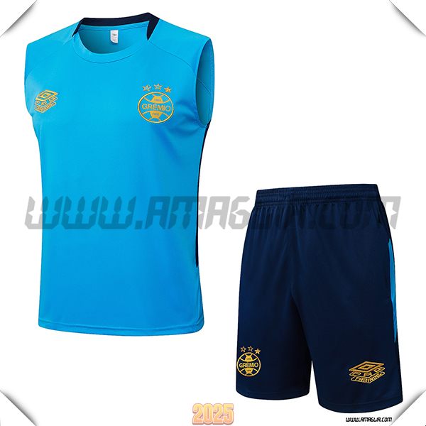 Kit Canotta Allenamento Gremio Blu 2025 2026