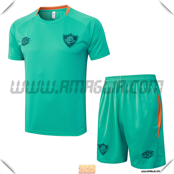 Kit Maglia Allenamento Fluminense Verde 2025 2026