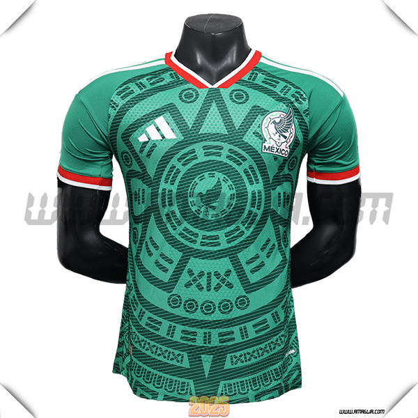 Prima Maglia Squadra Messico 2025 2026 Verde