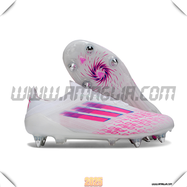 Adidas Scarpe Da Calcio F50 Elite SG Bianco/Rosa