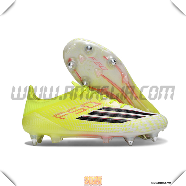 Adidas Scarpe Da Calcio F50 ELITE SG Giallo/Nero/Bianco -03
