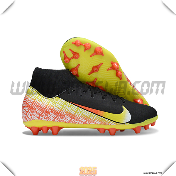 Nike Scarpe Da Calcio Mercurial Superfly 10 Academy Nero/Giallo/Arancia