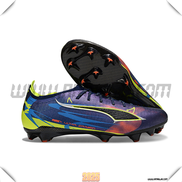 PUMA Scarpe Da Calcio ULTRA 5 FG viola/Blu/Verde