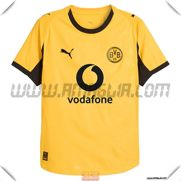 Maglia Calcio Dortmund BVB Cup Edition GIALLO 2025 2026