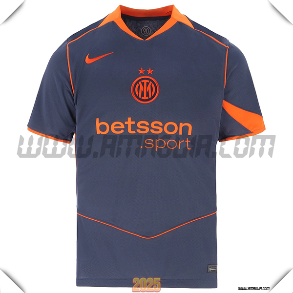Nuovo Maglia da Inter Milan Terzo Blu Marina 2025 2026