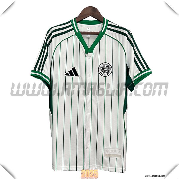 Maglia Calcio Celtic FC Edizione Speciale Bianco 2025 2026