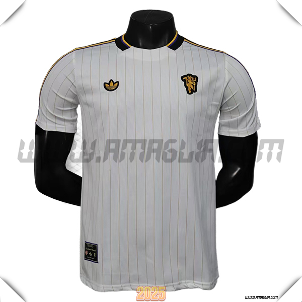 Maglia Calcio Manchester United Edizione Speciale Bianco 2025 2026