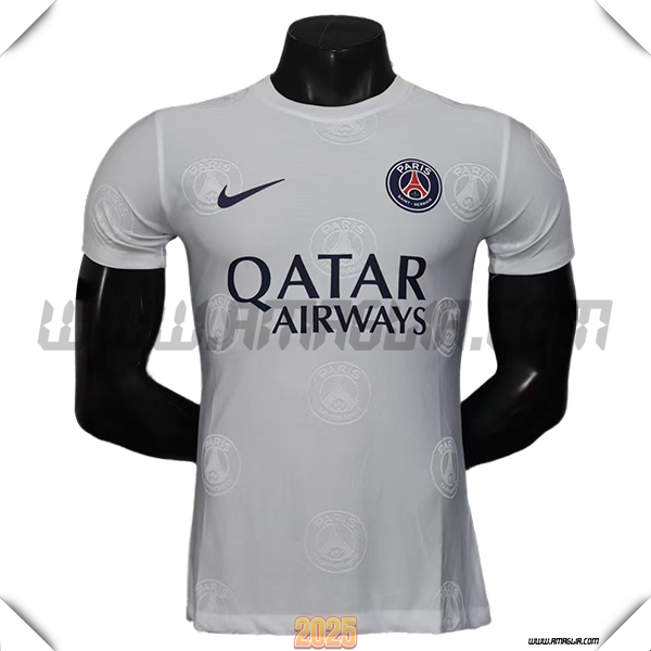 Maglia Calcio Paris PSG Edizione Speciale Bianco 2025 2026