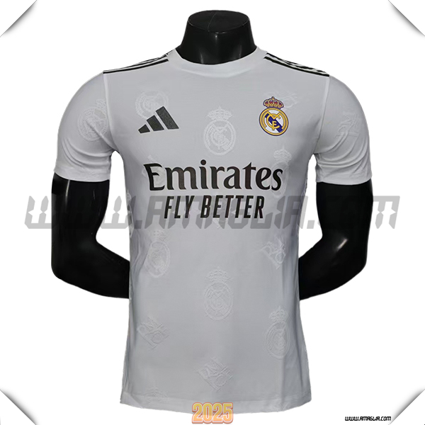 Maglia Calcio Real Madrid Edizione Speciale Bianco 2025 2026