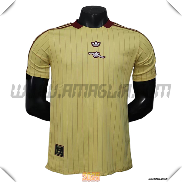 Maglia Calcio Arsenal Edizione Speciale GIALLO 2025 2026