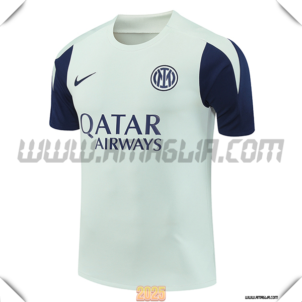 T Shirt Allenamento Inter Milan Verde/Blu 2025 2026