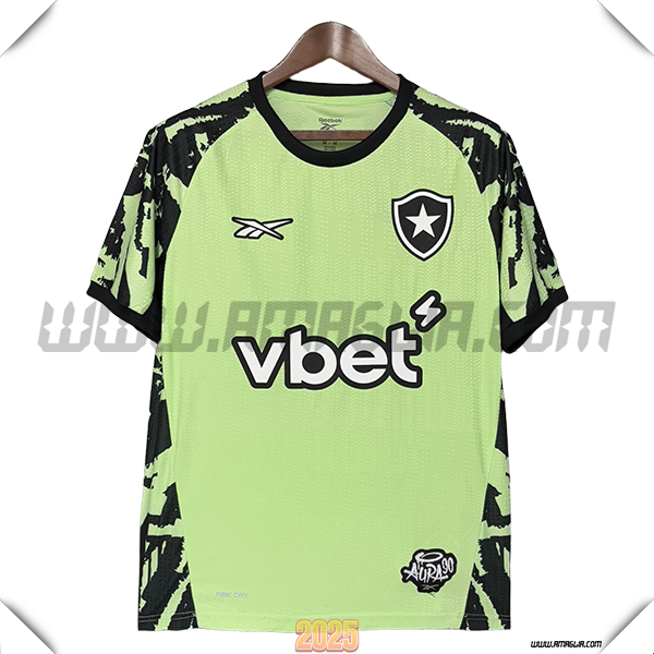 T Shirt Allenamento Botafogo Verde/Nero 2025 2026