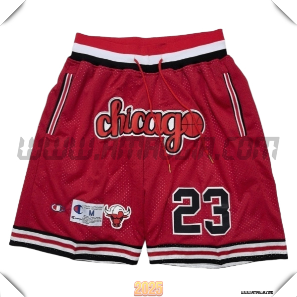 Pantaloncini NBA Chicago Bulls 2025/26 Rosso