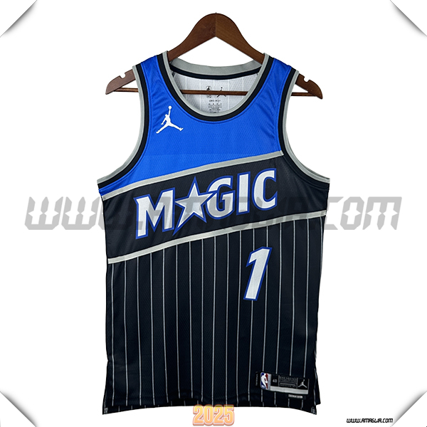 Maglia Orlando Magic (HARDAWAY #1) 2025/26 Nero/Blu