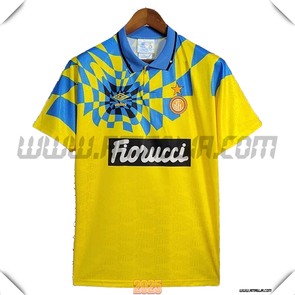 Seconda Maglia da Inter Milan 1992/1994 GIALLO