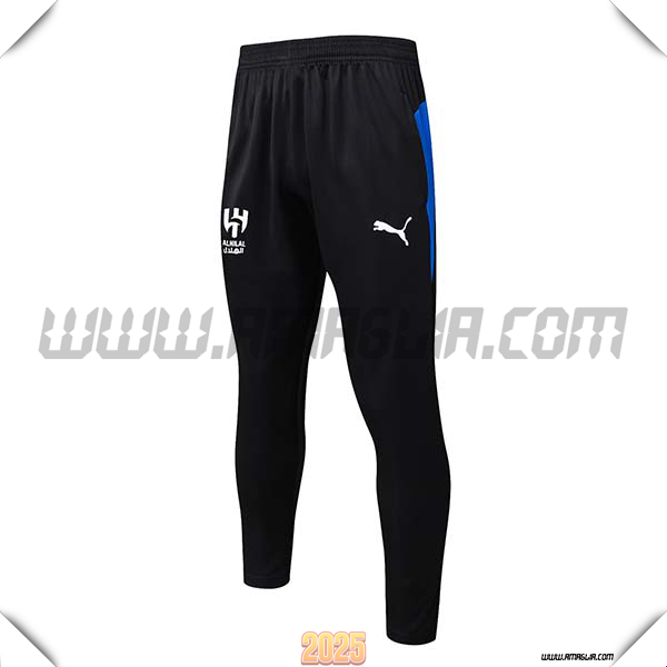 Pantaloni Allenamento Al-Hilal Nero/Blu 2025 2026