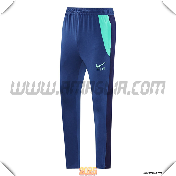 Pantaloni Allenamento Nike Blu/Verde 2025 2026