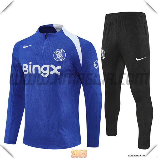 Tuta Calcio FC Chelsea Blu/Bianco 2025 2026