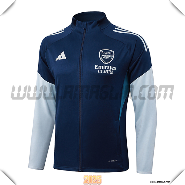 Giacca Calcio Arsenal Blu/Grigio 2025 2026