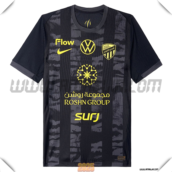 Nuovo Maglia da Al-Ittihad Terzo Nero 2025 2026