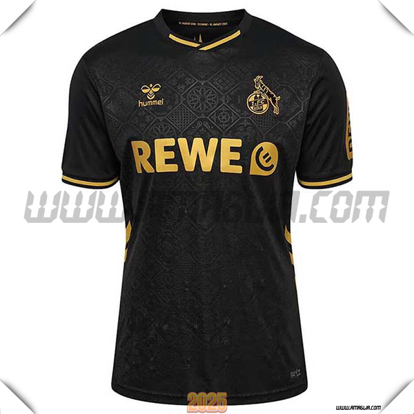 Nuovo Maglia da FC Koln Terzo Nero 2025 2026