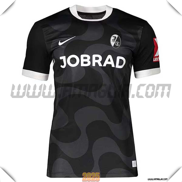 Nuovo Maglia da SC Freiburg Seconda Nero 2025 2026